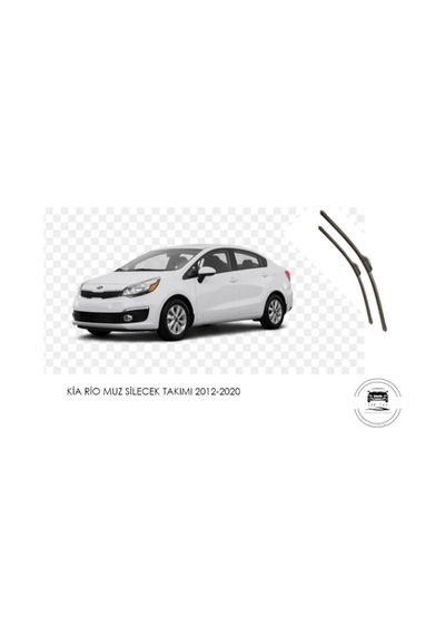 Kia Rio Ön Cam Muz Muz Silecek Takımı 1.0 1.25 1.4 Motor Araca Özel Aparat 2012-2020