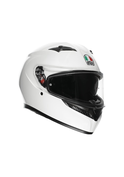 Agv K3 Mplk Configuration Mono White Kapalı Kask Beyaz
