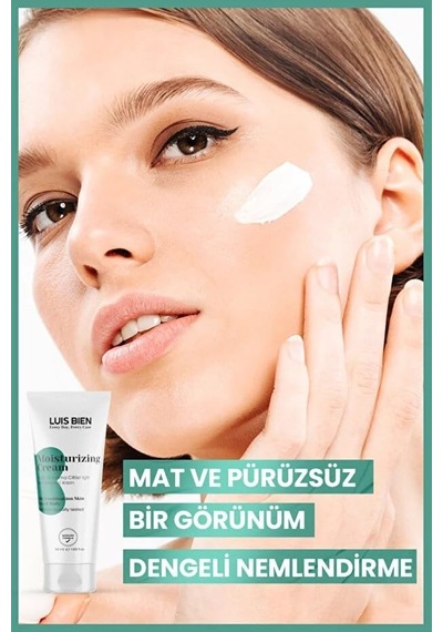 Yağlı Ve Karma Ciltler Için Nemlendirici Yüz Kremi 50 Ml