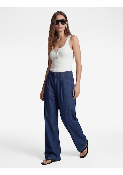 Koton Koton X Sima Tarkan - Rahat Kalıp Cepli Düğmeli Pileli Geniş Paça Denim Pantolon Koyu İndigo 6sal40251md Indigo Koton Koton X Sima Tarkan - Rahat Kalıp Cepli Düğmeli Pileli Geniş Paça Denim Pantolon Koyu İndigo 6sal40251md Indigo