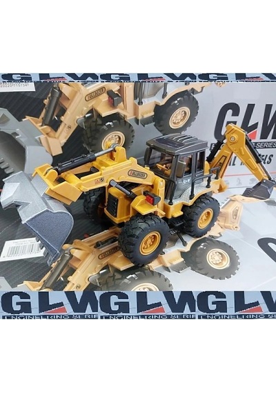 Dozer Kırılmaz Excavatör Hareketli Kol Ve Burun Oyuncak Glw Gruop Kepçe Iş Makinası