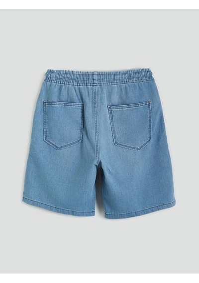Lcw Jeans İndigo Rahat Kalıp Erkek Jean Şortolon