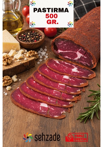 Şehzade Seçme Pastırma Vakumlu 500 G