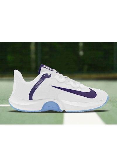 NikeCourt Air Zoom GP Turbo Erkek Sert Zemin Tenis Ayakkabısı Beyaz