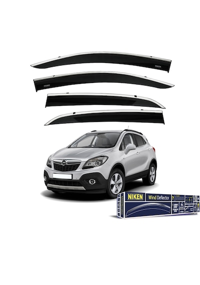 Opel Mokka Kromlu Cam Rüzgarlığı 4lü 2012 - 2020 Niken Marka