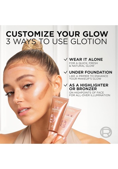 L'oreal Paris Glotion All-ın-one Doğal Işıltı Aydınlatıcı Losyon - 904 Deep Glow