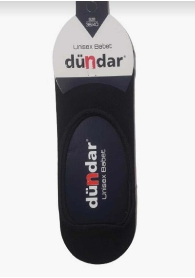 Dündar Çorap Dündar Plus 8214 Unisex Silikonlu Babet Çorap 12 Adet 001