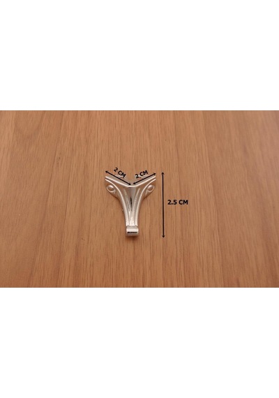 Azimkarhirdavat Moda Çeyiz Süs Sandıkları İçin Minik Lükens Ayak Sac (2.5 Cm) Eko