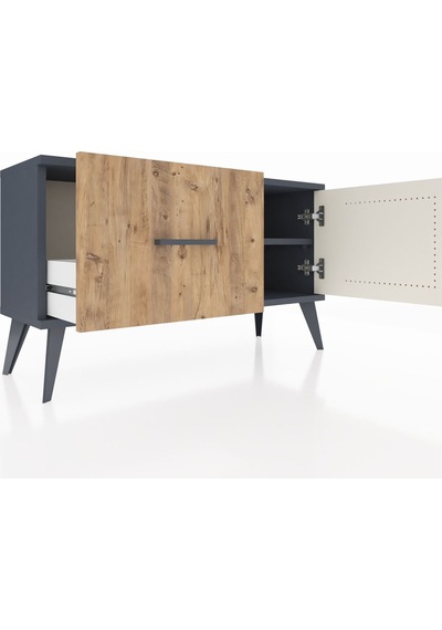 Arges Şifonyer Tek Raflı Tek Çekmeceli Tek Kapaklı 88x30x48 Antrasit-aytaşı/çam Aytaşı/çam Arges Şifonyer Tek Raflı Tek Çekmeceli Tek Kapaklı 88x30x48 Antrasit-aytaşı/çam Aytaşı/çam