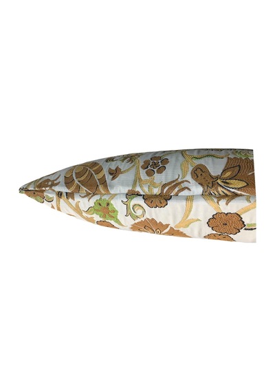 Lale Desenli Osmanlı Motif Altın Yaldızlı Kırlent Kılıfı 45 Cm*45 Cm