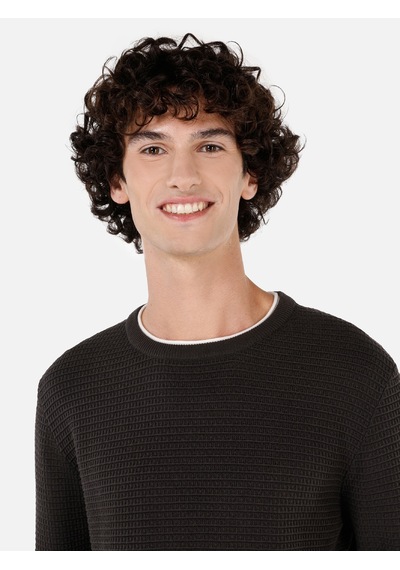 Colin's Colins Antrasit Erkek Kazak Cl1071672 Q1.v2 Ant Antrasit