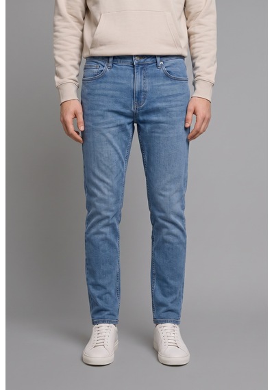 Defacto Pedro Slim Fit Normal Bel Dar Paça Jean Pantolon G8471ax26aunm39 Mavi-nm39