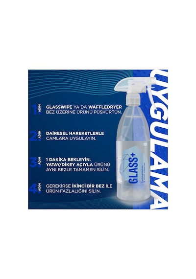 Gyeon Q²m Glass+ Plus Araç Cam Yağmur Kaydırıcı Su İtici Ve Temiz