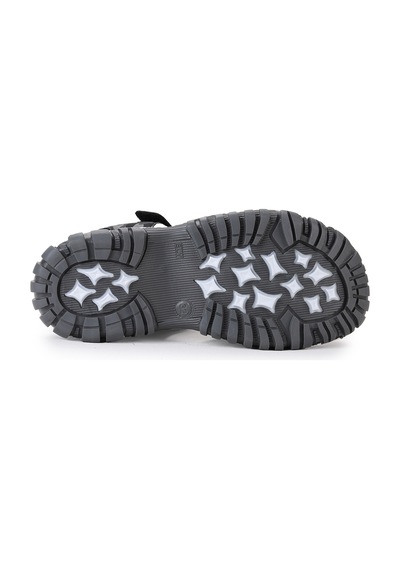 Kiko Kids Erkek Çocuk Sandalet Arz 2399 Gri Kamuflaj Gri