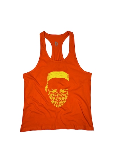 Bluu Arpix Fitness Gym Tank Top Sporcu Atlet Turuncu