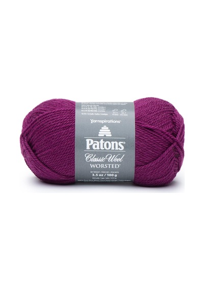 Klasik Yün Amaranth İplik - 5 Paket 3,5 Oz/100 G - Yün - 4 Medium - 210 Yard - Örgü/tığ İşi