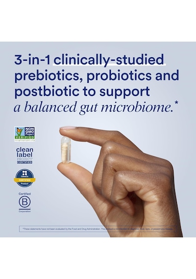 Ritual Synbiotic - Complete 3-in-1 Lactobacillus Probiotic Prebiotic Postbiotic Digestive Health 30