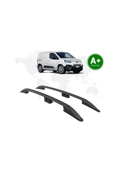 Fiat Doblo Panelvan Tavan Çıtası Uzun Şasi 2024 Model Ve Sonrası Siyah