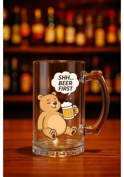 Baskılı Bira Bardağı Beerfirst