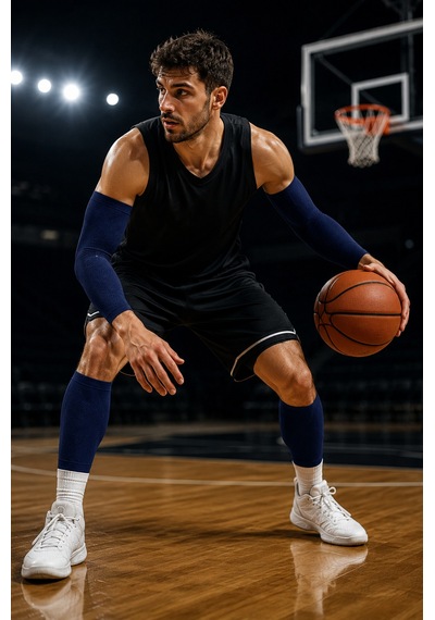Voltrike Mavi Basketbol Kolluğu Örme