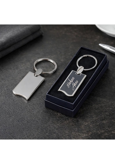 Bk Gift Kişiye Özel İsimli 2118 Tek Taraflı Metal Anahtarlık Lazer Baskılı Şık Anahtarlık Kobitmeyencom36528 Bk Gift