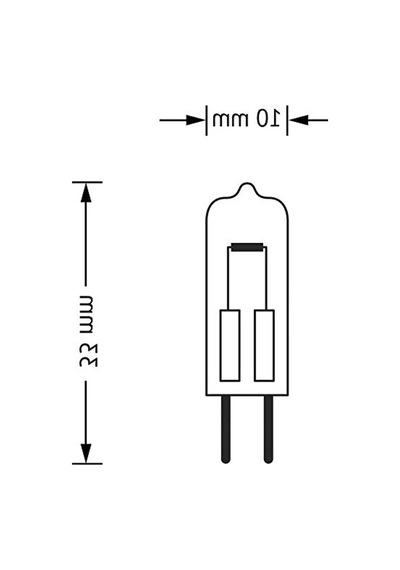 12 V Halojen Fırın Lambası - Pin Tabanlı Ve Yüksek Isı Dayanımı