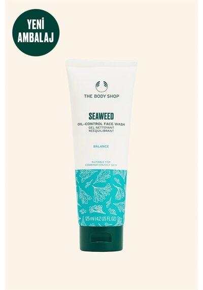 The Body Shop Seaweed Karma Ciltlere Özel Yağ Dengeleyici Yüz Yıkama Jeli 125 Ml
