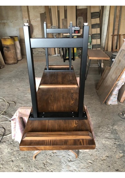 Bintaşmobilya Kütük Bar Masası 180X50X105.Cm