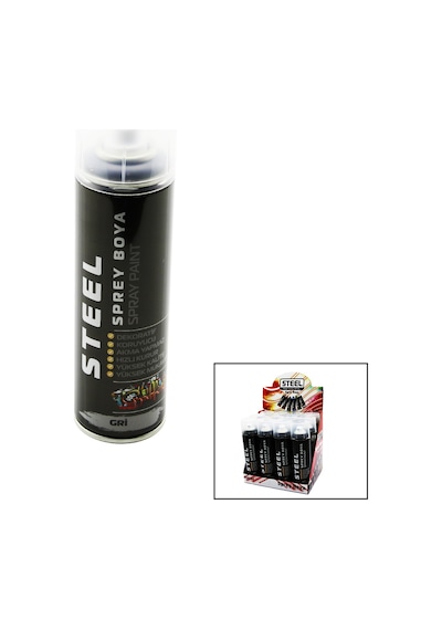 Gri Sprey Boya 200ml Diğer