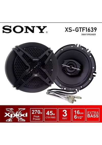 Sony Xs-Gtf1639 Oto Hoparlör - 16 Cm Tweterli