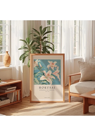 Katsushika Hokusai Sergi Posteri, Hokusai, Japon Duvar Sanatı, Hokusai