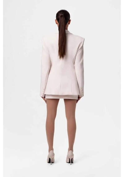 Aymer American Rag Cie Şık Fitted Blazer 94% Polyester - 6% Spandex, Ithal, Beden Seçenekleriyle 2023 Moda Mont Beyaz Aymer American Rag Cie Şık Fitted Blazer 94% Polyester - 6% Spandex, Ithal, Beden Seçenekleriyle 2023 Moda Mont Beyaz