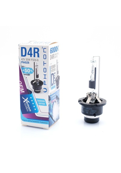 Photon D4r 6000 Kelvin Beyaz Xenon Ampul +%50 Fazla Işık - 1 Adet