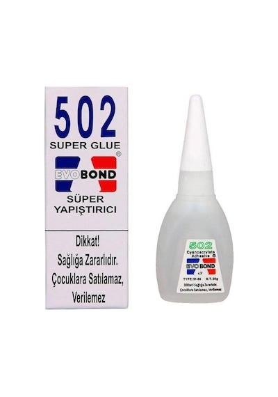 Evobond 502 Yapıştırıcı 20 G 5 Adet