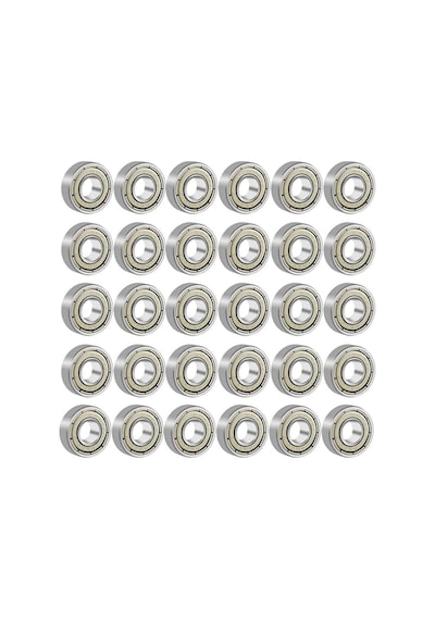 Dünya Magnet 30 Adet 608zz Rulman - Metal Mühürlü Çok Amaçlı Bilye Rulman - Ölçüleri 8x22x7 Diğer