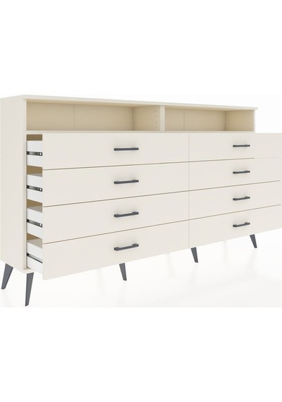 Arges Konsol 2 Raflı 8 Çekmeceli 176x30x99 Aytaşı-aytaşı Aytaşı-aytaşı