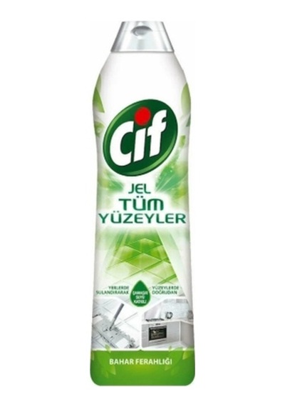 Cif Jel Tüm Yüzeyler Bahar Ferahlığı 24 x 750 ML