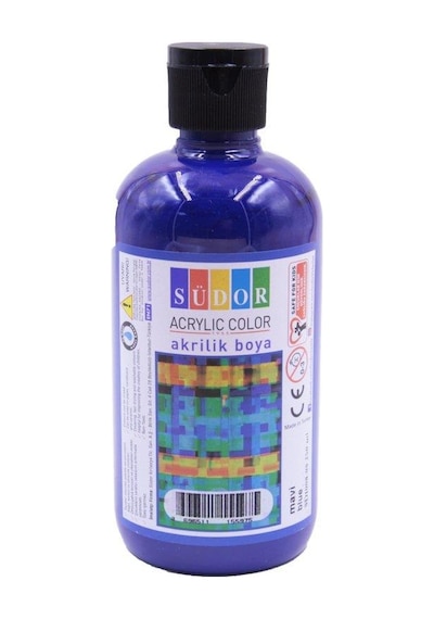 Südor Akrilik Boya 250 Ml Prusya 22 Çok Renkli
