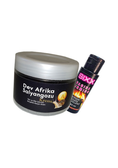 Giant Cilt Kremi Anti-yaşlanma 100ml Dev Afrikasalyangozu + Sıxx Vajinaşekillendirici Krem 60 Ml