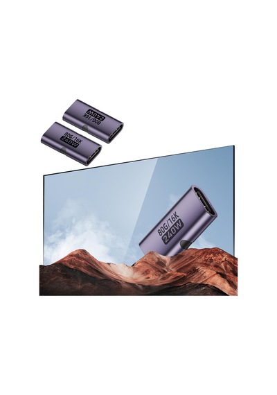 80gbps Usb-c Dişi - Dişi Adaptör, 240w Pd3.1 Hızlı Şarj, 16k 60hz Görüntü Aktarımı, Alüminyum Alaşımlı Tip-c Dişi Konnektör Uzatıcı - Siyah Otgff 80gbps Usb-c Dişi - Dişi Adaptör, 240w Pd3.1 Hızlı Şarj, 16k 60hz Görüntü Aktarımı, Alüminyum Alaşımlı Tip-c Dişi Konnektör Uzatıcı - Siyah Otgff