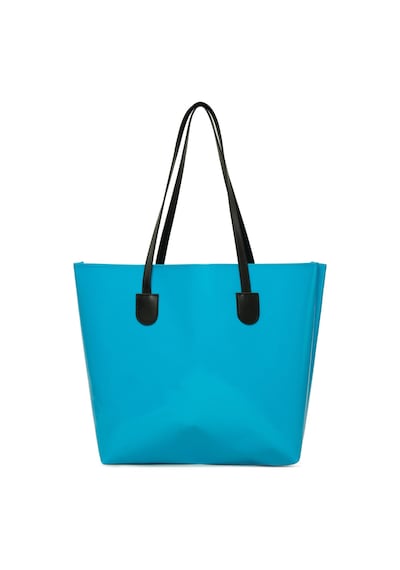 Bagmori Beach Bag Baskılı Plaj Çantası Mavi