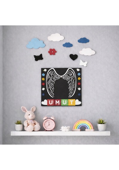 Çocuk Odası Kapı Veya Duvar Süsü 50 Cm Dir No66