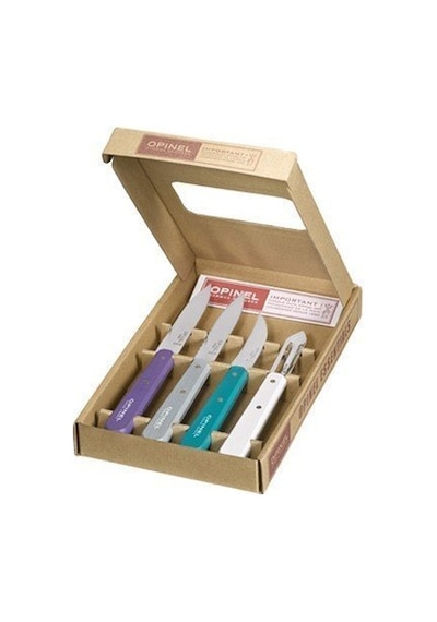 Opinel 4 Lu Renkli Kamp Bıçak Seti (001939) Çok Renkli
