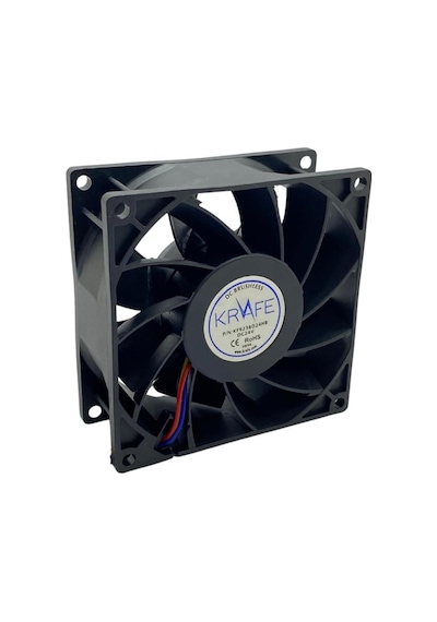 Krafe Kf9238d24hs ,92x38mm 24vdc 55-cfm 3-kablo Fan