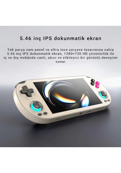 Anbernıc Rg Vıta Retro Oyun Konsolu 3gb Ram 64gb Android 12 Wifi Bluetooth Ips Ekran El Konsolu