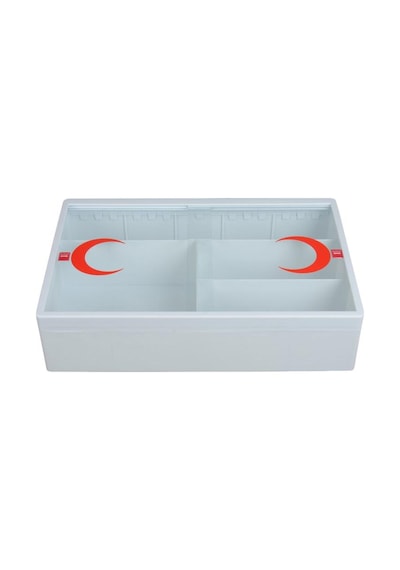 İpekel 155 Duvar Tipi Plastik Ecza Dolabı Beyaz 11 x 29 x 45 CM Beyaz