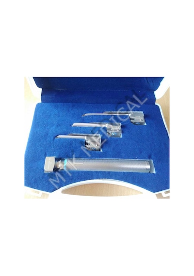 Pediatrik Larıngoskop 3'Lü Set (00. 0. 1 Miller Blade)