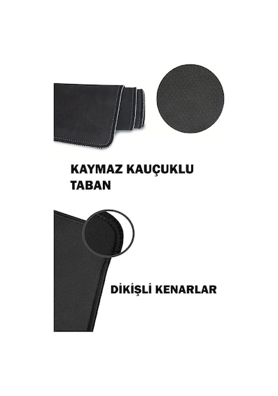 Gaming Oyuncu Xl Mouse Pad Kaydırmaz Dikişli 80 30 Cm Mousepad 15