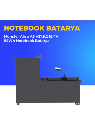 Monster Abra A5 V21.9.2 15.4v 54wh Notebook Batarya