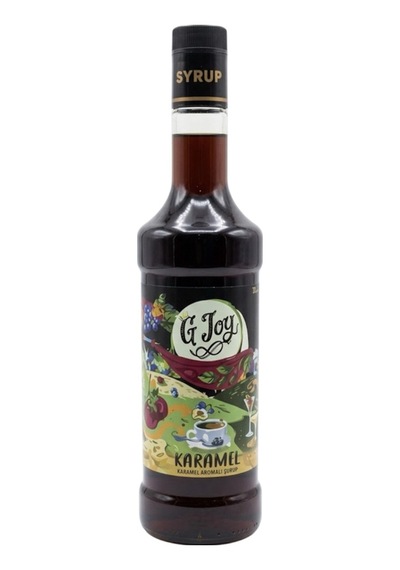 G Joy Karamel Aromalı Kahve Şurubu 800 Ml 6'lı 5 KG